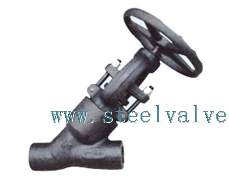 Y-Type Pressure Seal Bonnet Forge Steel Globe Valve