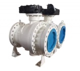 2PCS Body Cast  Trunnion Mounted Ball Valve